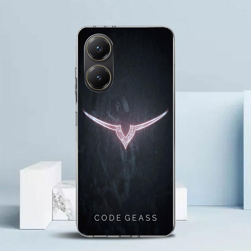 Чехол для телефона с аниме Code Geass для Xiaomi Poco F7 Ultra X5 X6 X7 Pro M7 Redmi 15C 15 13C 13 12C 12 10C 10 10A 9 9C 9A 9T Покрытие Poco