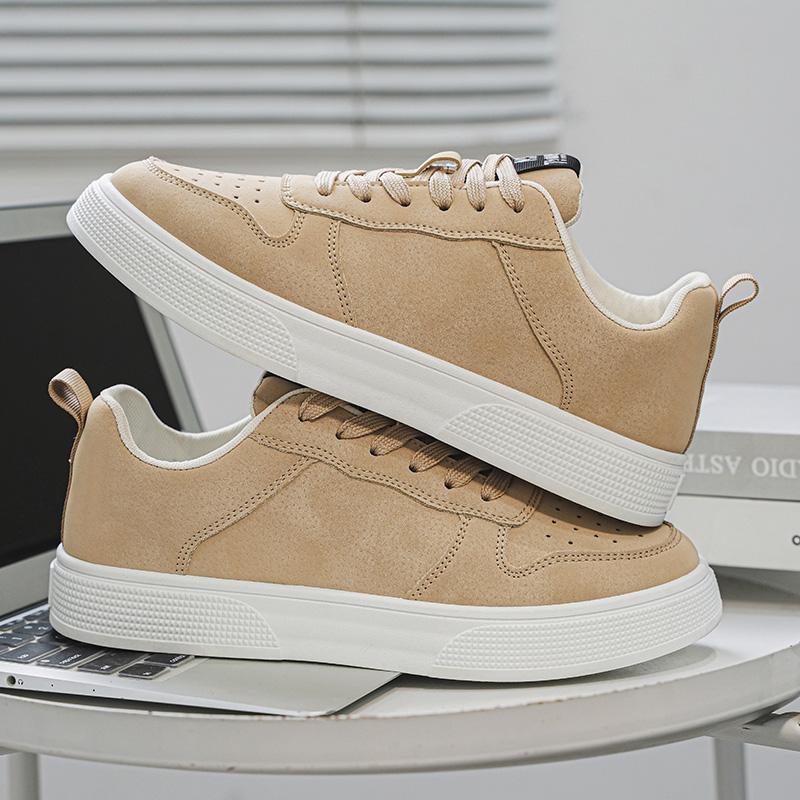 Мода 2025 Осень и Зима Мужской Модный Тренд Включает Новую Обувь на Плоской Подошве Легкую и Удобную Спортивную Обувь Мягкую и Нескользящую