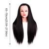Wig Holder Hairstyle Manikin Head Synthetic Clamp Wig Stand  Desk Table Clamp
