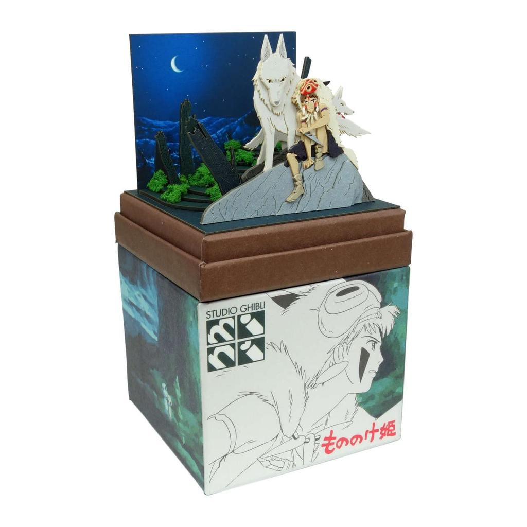 Sankei Studio Ghibli mini Princess The Night of Decision Paper Craft Mononoke MP07-140