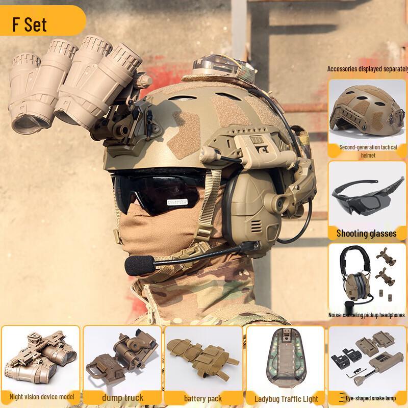 FCS-TACTICAL SF FAST Тактический шлем Комплект связи
