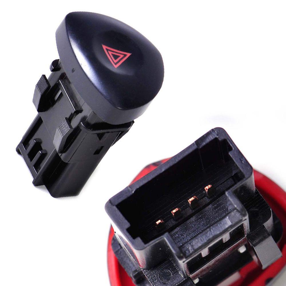 Clio II Hatchback Hazard Warning Button Emergency Hazard Flasher Warning Light Switch 8200442723