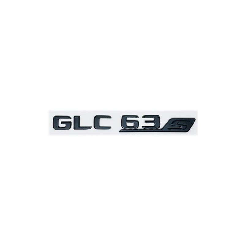 3D ABS GLC43 GLC63 GLC63S V8 Biturbo 4MATIC Car Side Trunk Rear Logo Emblem Decal Fit W166 W167