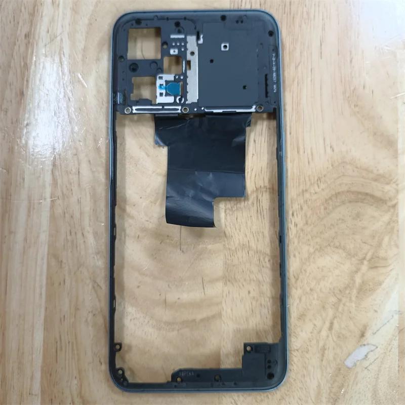 For Oppo Realme 9 Pro RMX3471 RMX3472 Phone Housing Middle Frame+Back Battery Cover Rear Housing Case