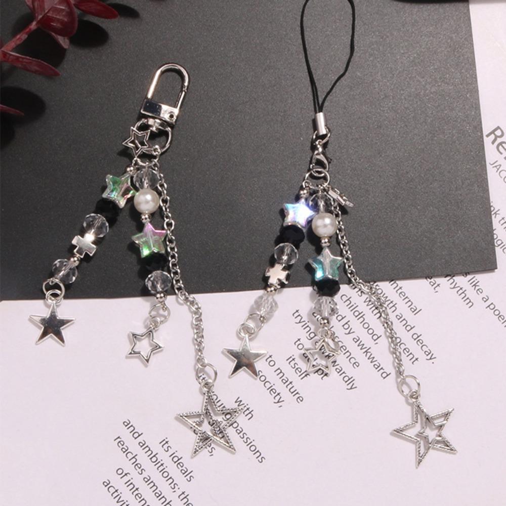 Stylish Lanyard Y2K Phone Chain Key Chains Y2k Earphone Case Pendant  Bag Decoration