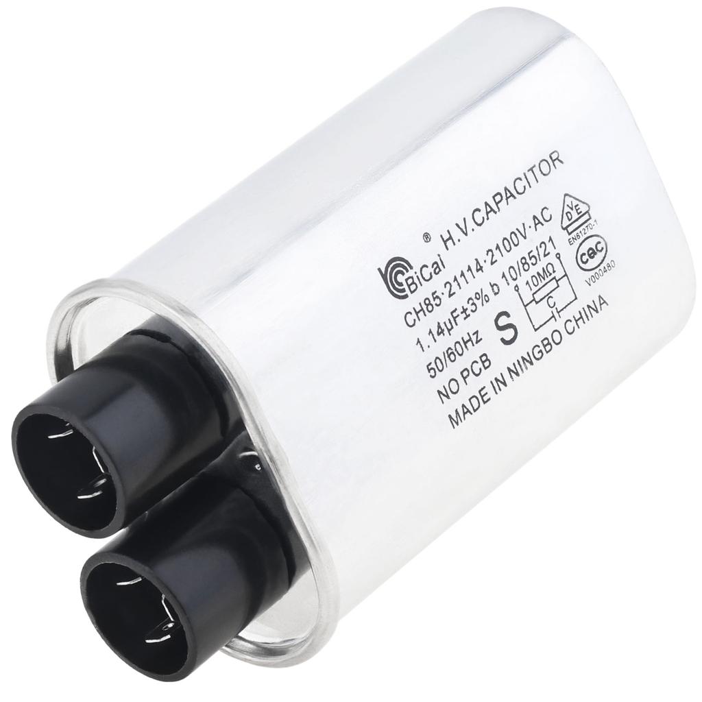 CH85 21114 2100V 50 / 60Hz High Voltage Capacitor 1.14uF for Microwave Oven / Pipeline Drying Equipment / Bake Oven