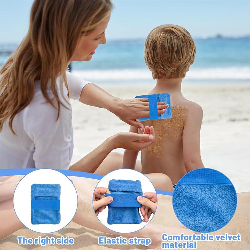 Outdoor Beach Sand Removal Bag Sand Remover For Sand Removal Beach Holiday Camping Remove Sand Dust Towel Scrubby Towel