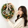 2026 Christmas Bow Flower Wreath Decoration for Events & Doors