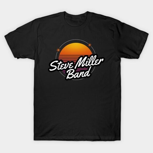steve miller 80s moon TShirt Short Sleeve All Sizes S to 5 XL T01 Unisex T-Shirt