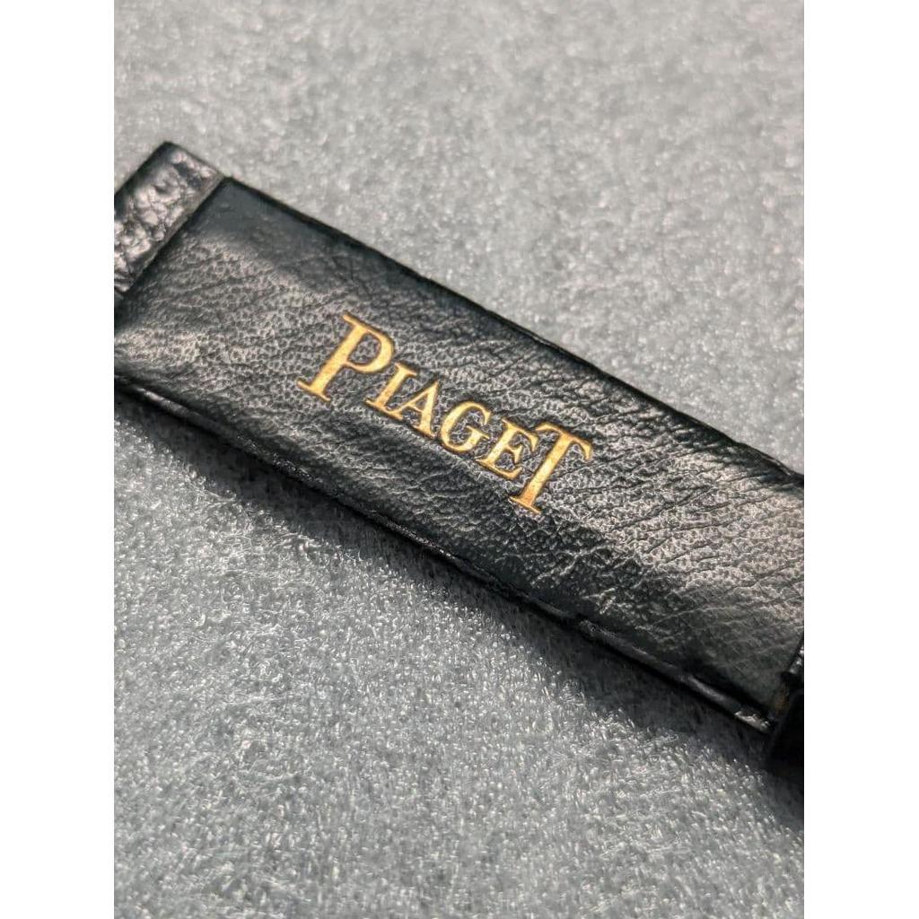 Б/у Часы PIAGET Кожаный Ремешок Крокодил Черный B394