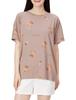 Gelato Pique Gelato Bear Print PWCT221206 BRW F T-Shirt Women's
