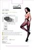 Crotchless Tights - Misso P201 Black L/Xl
