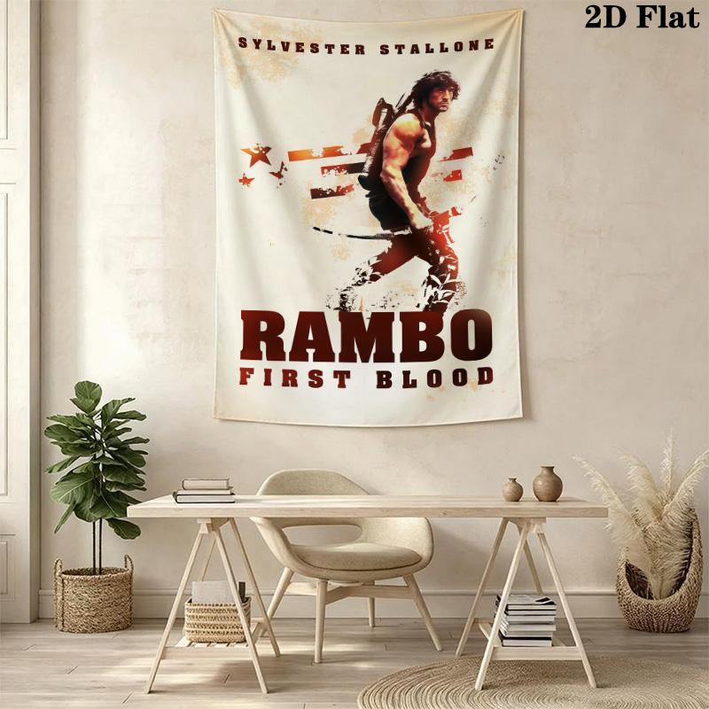Rambo First Blood Bedding 1 Duvet Cover 2 Pillowcase Without Core Soft And Comfortable Christmas Birthday Gift Bedding Set Bedding