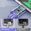 1 шт. 120 Вт Быстрая зарядка Плетеный двойной Type-C Кабель для передачи данных PD Flash Charging C to C Зарядный кабель