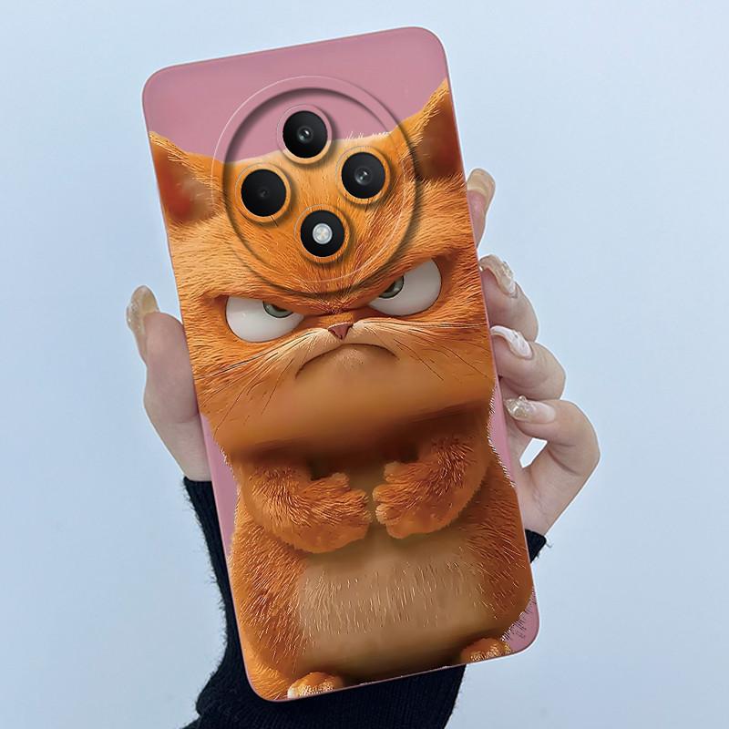 Чехол для OPPO Reno 12F Милый мультяшный расписной чехол для телефона Для OPPO F27 Pro Reno 12 FS 12F Reno12F 5G Мягкий чехол OPPOF27 TPU Funda