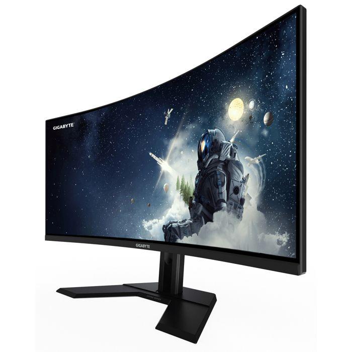 Игровой монитор - GIGABYTE - G34WQCP - 34" Изогнутый - WQHD 3440 x 1440 - 180 Гц 1 мс FreeSync Premium