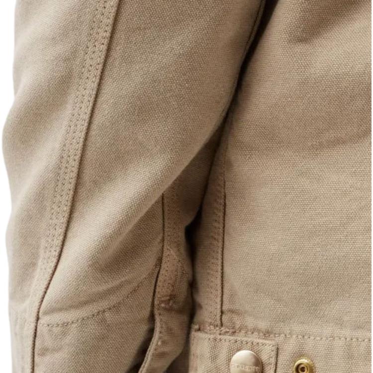 Carhartt WIP Detroit Dearborn Canvas 12oz (Summer) Jacket Dusty H Brown (Faded) Men Streetwear I026467-0ME-FH