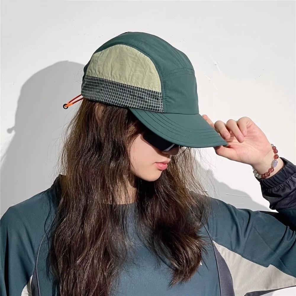 Quick-drying Flat Brim Hat Packable Cycling Sun Hat Casual Baseball Cap