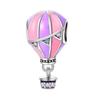 2026 Romantic Around The World Car Hot Air Balloon Charm Charm Charm Beaded DIY Jewelry Accessories Bracelet 925 Silver