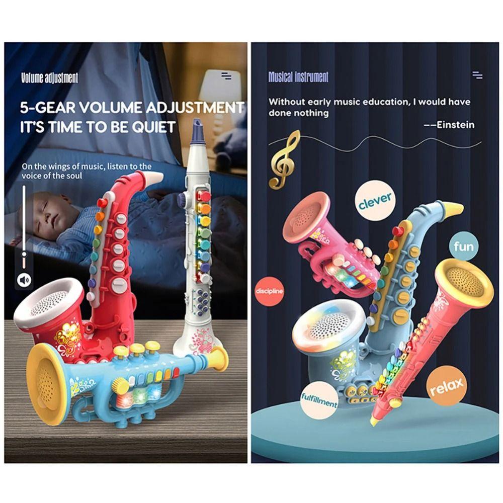 Intelligent Development Kids Instrument Musical Toy Instruments Saxophone Toy  Children/Kids Gifts