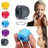 Silica Gel Lanyard Jaw Exerciser Face Stress Ball Muscle Facial Toner Cheekbones Trainer Gym Fitness Exercise Equipment