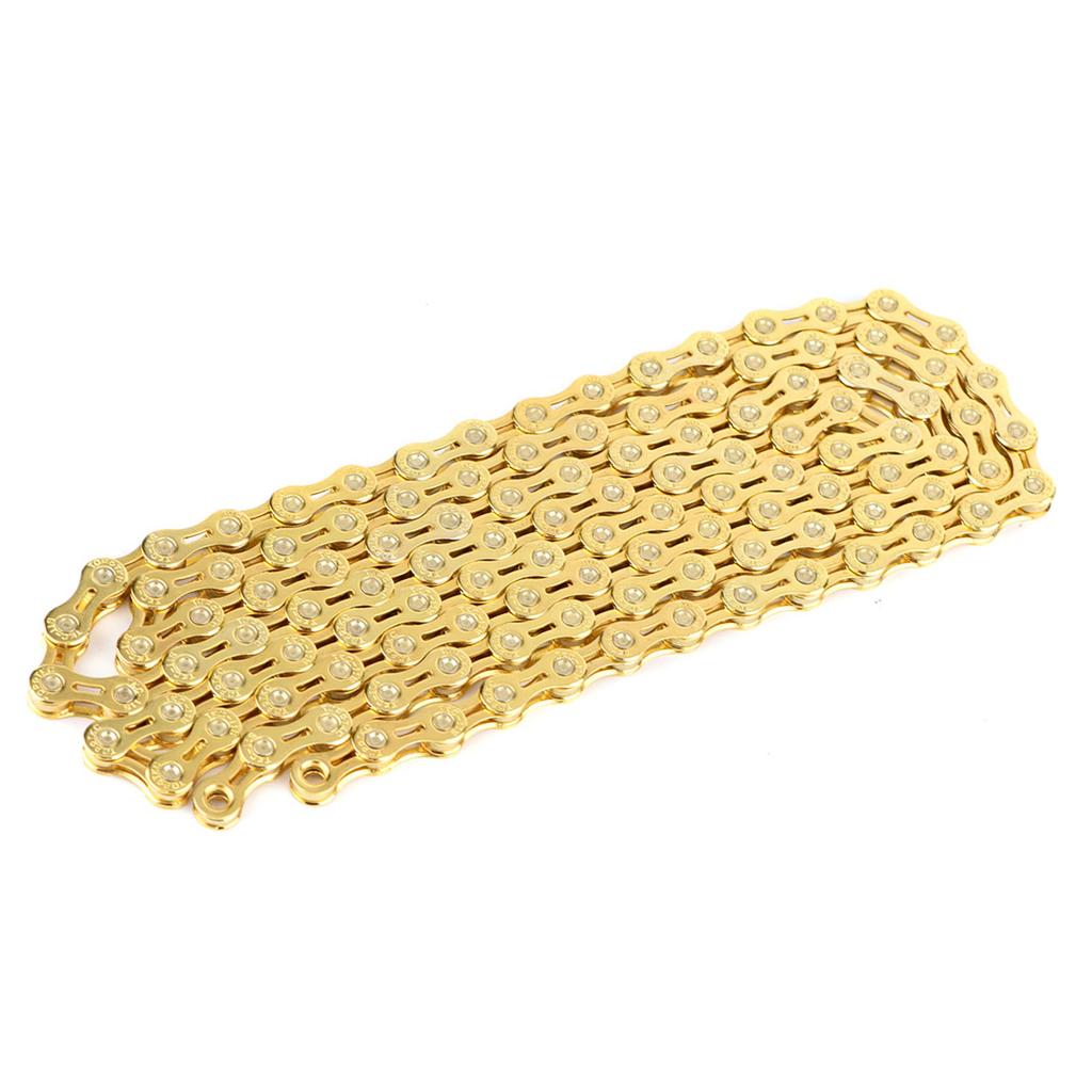 Ultralight Hollow Out Chain 116 Links Replacement Parts for Fixed Gear Road Bikes Bicycles