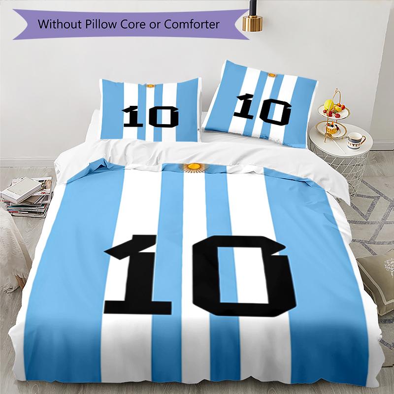 3pcs 10 Bedding Set Duvet Cover Closure Includes 1 Duvet Cover & 2 Pillowcases, Soft and Comfortable for All Seasons.