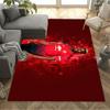 Manchester Player Portrait Floor Rug Office Rug Suitable for Entryway Kitchen Foyer Playrooms Anti-slip Rug Decorate Offices Best for Christmas