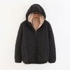 Women S Hooded Long Sleeve Thick Cotton Padded Short Coat Casual Winter