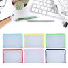 Zipper File Bag A4 Plastic Document Bag Zipper Wallet Folder Zipper Pouch Document Holder for Office Home School Travel