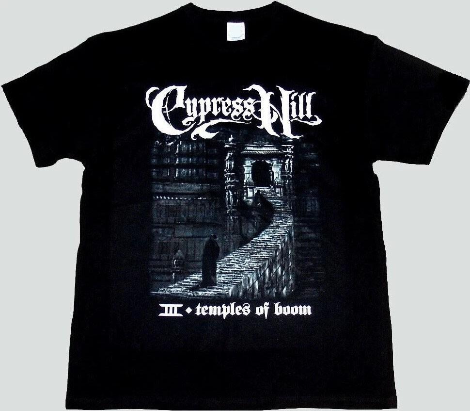 Cypress Hill T-Shirt Iii Temples Of Boom, hip hop band t-shirt TE2983