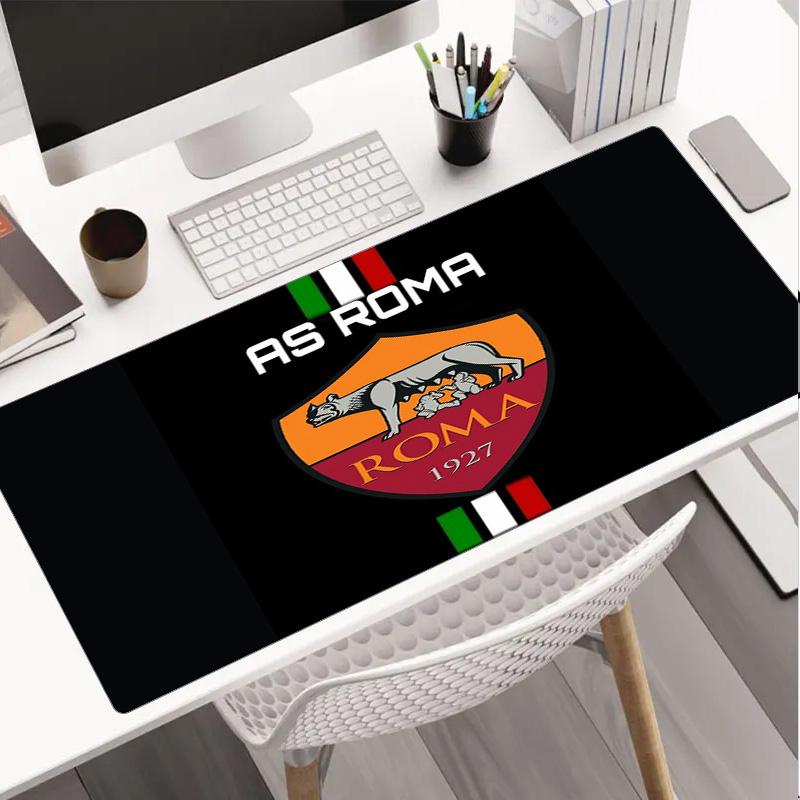 Roma Football Club Emblem Mouse pad Mouse pad, Gaming Mouse Pad, keyboard pad, Desk Decor for computer notebook Fan Gift Birthday Gift