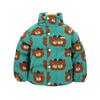 Tiny Cotton Aw24 297 M25 Bears Short Padded Jacket Bears Short Padded Kids Jacket