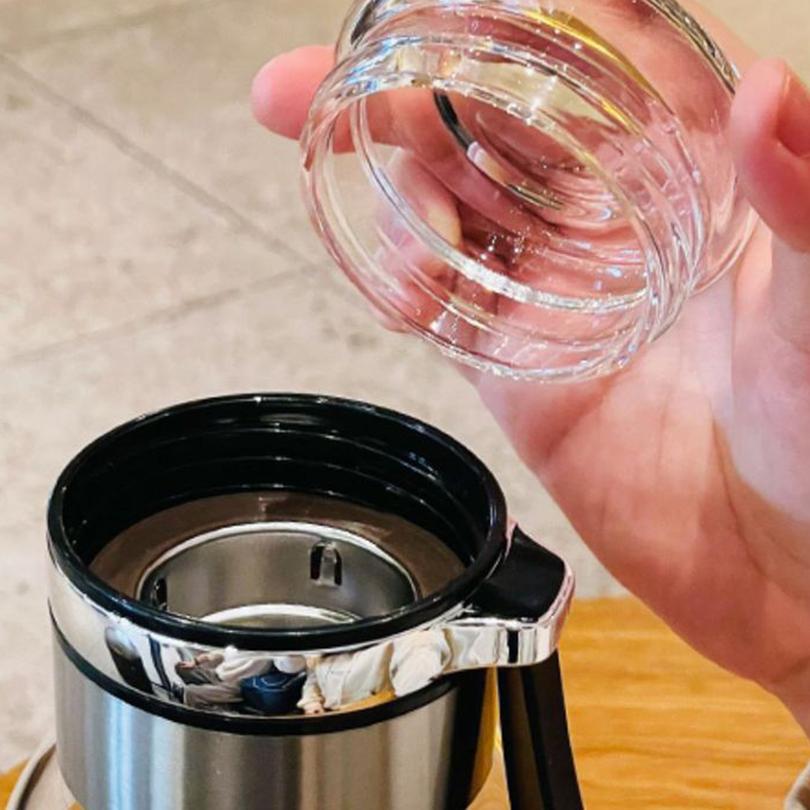 750ML/1000ML High Borosilicate Glass Transparent Tea Milk Juice Cup Outdoor Portable Leakproof Drinkware Large Capacity