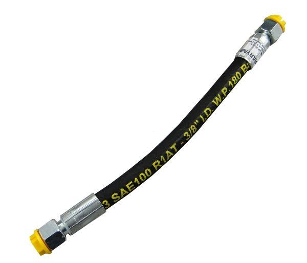Hydraulic hose thread M18x1.5 straight -300mm DN10-1SN (AA-10-300; P11P11) 18MPa Waryński