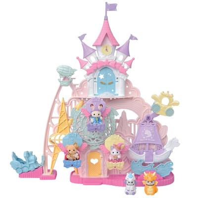 Sylvanian Families Парк развлечений Парк развлечений ST Маркировка Сертифицировано Возраст 3 года и старше Игрушка Кукольный домик Sylvanian Families Epoch EPOCH [Замок Мечты Цветной]
