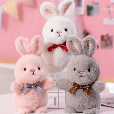 Милая плюшевая игрушка кролик Изысканная кукла-кролик Подарок для девочек Детская успокаивающая кукла Плюшевая игрушка кролик Мягкая игрушка кролик