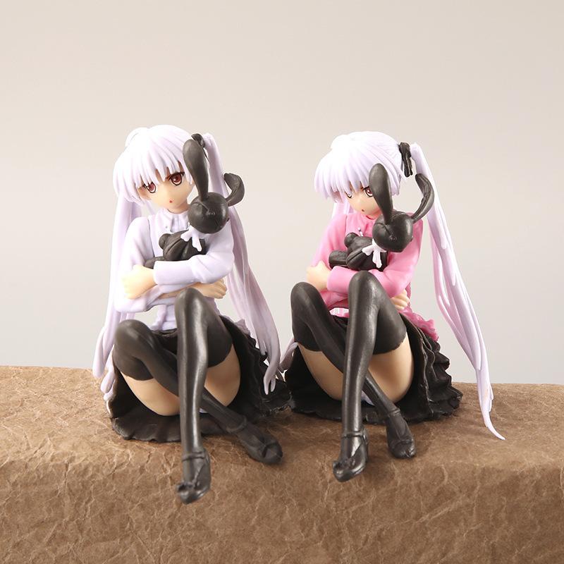 Yosuga no Sora Касугано Сора Мультяшная Аниме Фигурка Действия Милая Фигурка Девочки Декор Корпуса Компьютера Украшение для Машины