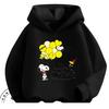 Autumn Winter Casual Hooded Sweatshirt Cute Cartoon Street Fashion Outdoor Wear Kids Snoopy Boys Girls 3 14 Years