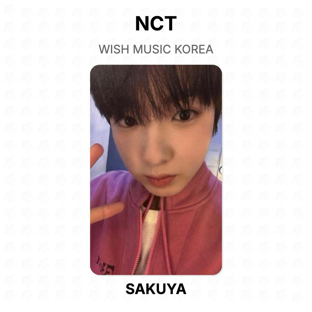 NCT Официальная фотокарточка WISH MUSIC KOREA
