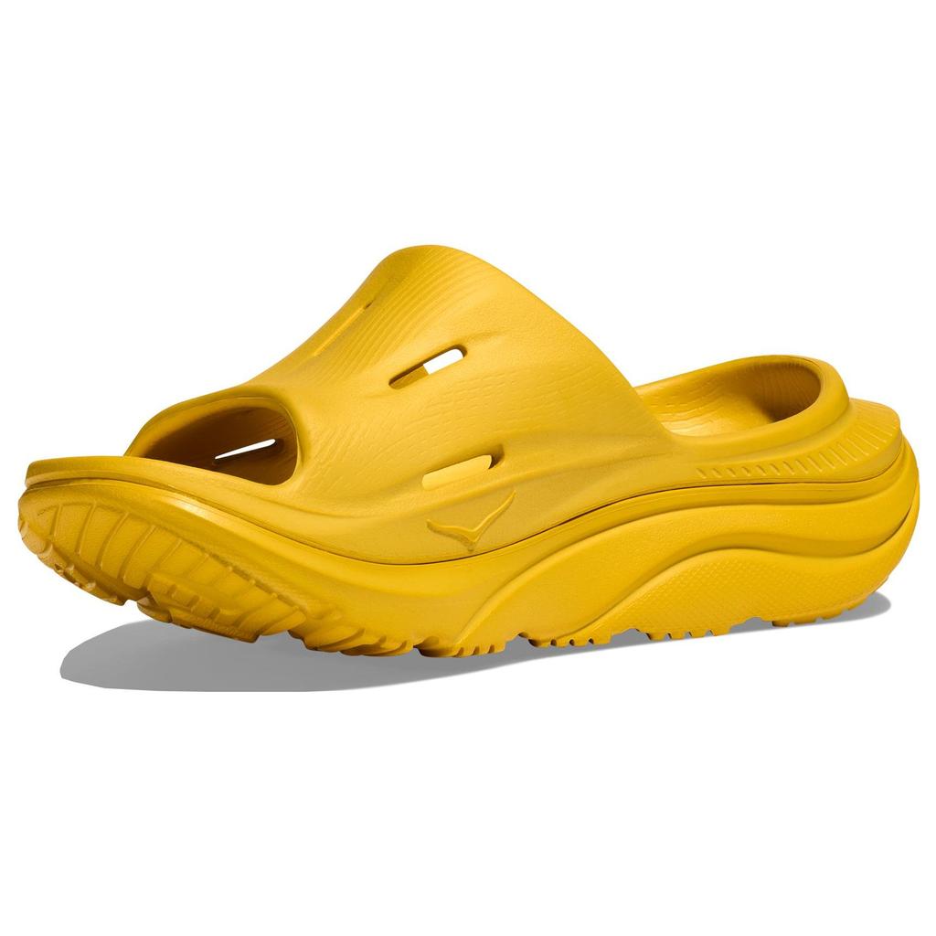 Кроссовки унисекс HOKA Ora Recovery Slide 3 Passion Fruit Желтые 1135061-PFPF