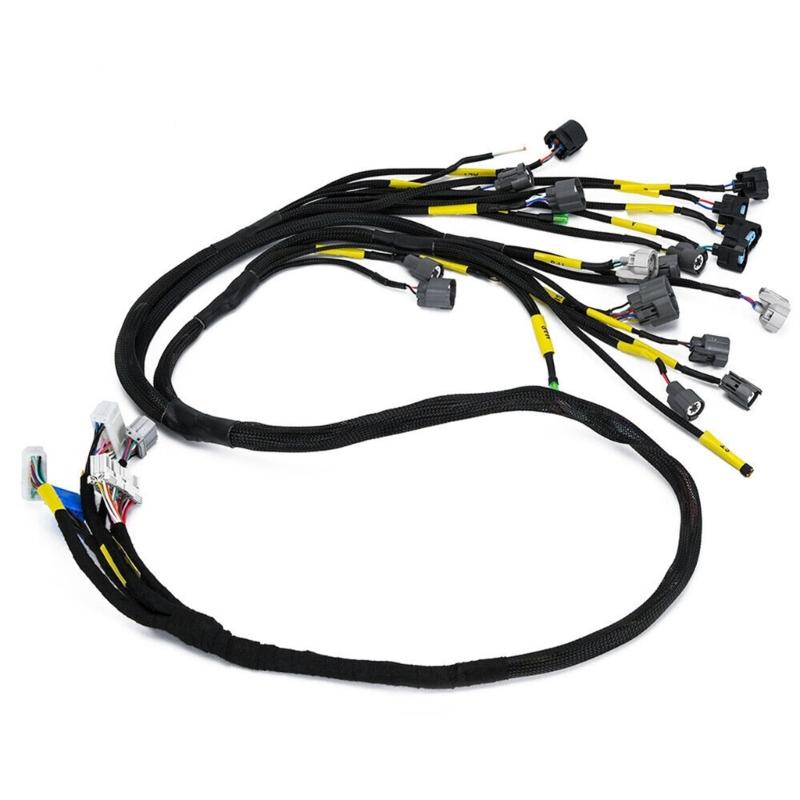 Tucked Engine Harness For B16 B18 D16 AP03 EK EG Engine Motor Wiring Harness