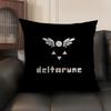 Игры в мультяшном стиле D-Deltarune Наволочка Двусторонняя печать Короткий плюш Подушка для дивана Наволочка для спальни Прикроватная подушка