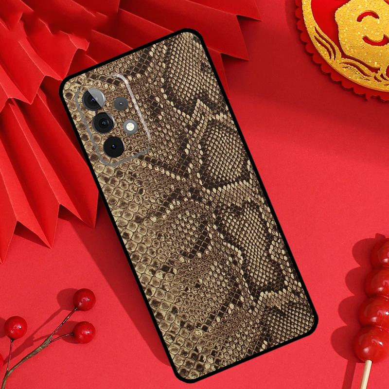 Чехол под змеиную кожу для Samsung Galaxy M55 M35 M15 M11 M12 M13 M14 M06 M16 M36 M56 M31 M53 M32 M52 M34 M54