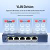 HIKVISION 5-Port Gigabit Managed PoE Switch CN plug (adapter included)