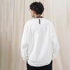 New Balance Толстовки Унисекс Белые С Круглым Вырезом Средней Плотности Обычный Крой 5CC38623-IV