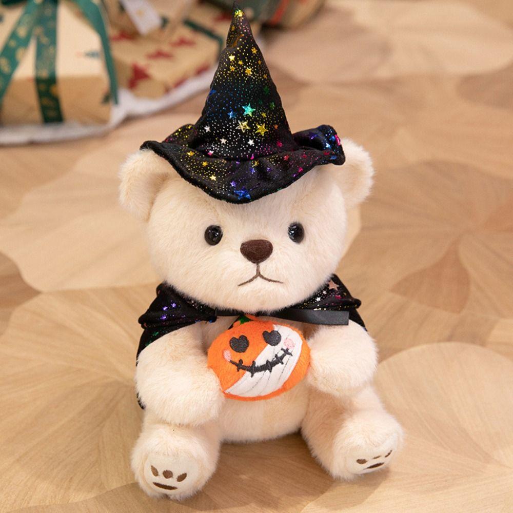 Kawaii Little Bear Plush Toy PP Cotton Bear Plush Doll Halloween Plush Doll Birthday Christmas