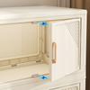 Plastic Wardrobe Storage Box Installation-Free Multi-Layer Storage Locker  for Home
