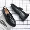 Модные высококачественные мужские туфли из натуральной кожи в стиле мягкого крокодила, черные коричневые мужские мокасины, модные брендовые мужские туфли на плоской подошве, удобные туфли для вождения