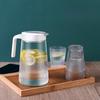 Стеклянный кувшин для воды большой емкости для дома, набор для холодных соков и чая с заварником и стаканами
